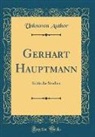 Unknown Author - Gerhart Hauptmann