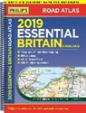 Philip's Maps - Philip's 2019 Essential Road Atlas Britain and Ireland - Spiral A4