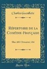 Charles Gueullette - Répertoire de la Comédie-Française
