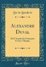 De La Borderie - Alexandre Duval