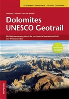 Christja Ladurner, Christjan Ladurner, Corrado Morelli - Dolomites UNESCO Geotrail II - Bletterbach - Sextner Dolomiten (Südtirol), m. 1 Buch, m. 2 Karte