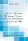 Giovanni Battista Vermiglioli - Saggio di Bronzi Etruschi, Trovati nell'Agro Perugino l'Aprile del 1812 (Classic Reprint)