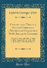 Galerie Georges Petit - Catalogue de Tableaux Anciens Composant l'Importante Collection Di M. Sellar de Londres