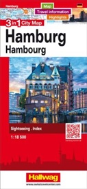 Hallwag Kümmerly+Frey AG, Hallwa Kümmerly+Frey AG, Hallwag Kümmerly+Frey AG - Hallwag Stadtplan Hamburg