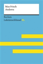 Max Frisch, Sabine Wolf - Andorra von Max Frisch: Lektüreschlüssel mit Inhaltsangabe, Interpretation, Prüfungsaufgaben mit Lösungen, Lernglossar. (Reclam Lektüreschlüssel XL)