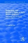 Mcgrath, Lynette McGrath, Lynnette McGrath - Subjectivity and Women''s Poetry in Early Modern England