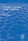 Paul J Omar, Paul J. Omar, Paul J Omar, Paul J. Omar, Omar Paul J. - Procedures to Enforce Foreign Judgments