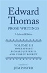 Jem (Cambridge University Institute of Con Poster, Jem Poster, Jem (Cambridge University Institute of Continuing Education) Poster, Poster Jem - Edward Thomas: Prose Writings: A Selected Edition