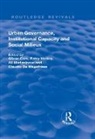 Goran Healey Cars, Goran Cars, Göran Cars, Cars Goran, Claudio De Magalhaes, Claudio de Magalhães... - Urban Governance, Institutional Capacity and Social Milieux