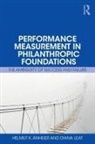 Anheier, Helmut Anheier, Helmut (London School of Economics London Anheier, Helmut (Ucla Anheier, Helmut K Anheier, Helmut K. Anheier... - Performance Measurement in Philanthropic Foundations