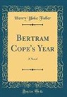 Henry Blake Fuller - Bertram Cope's Year