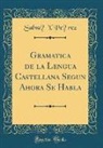 Salva´ Y. Pe´rez, Salvá Y. Pérez - Gramática de la Lengua Castellana Segun Ahora Se Habla (Classic Reprint)