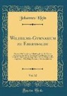 Johannes Klein - Wilhelms-Gymnasium zu Eberswalde, Vol. 12