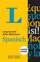 Redaktio Langenscheidt, Redaktion Langenscheidt, Redaktion Langenscheidt - Langenscheidt Abitur-Wörterbuch Spanisch