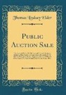 Thomas Lindsay Elder - Public Auction Sale