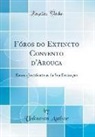 Unknown Author - Fóros do Extincto Convento d'Arouca