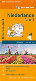 MICHELI, Michelin - Michelin Karte Niederlande Nord