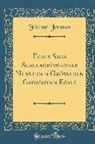Finnur J¿nsson, Finnur Jonsson, Finnur Jónsson - Egils Saga Skallagrímssonar Nebst den Grösseren Gedichten Egils (Classic Reprint)