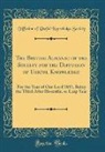 Diffusion Of Useful Knowledge Society - The British Almanac of the Society for the Diffusion of Useful Knowledge
