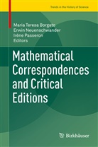 Maria Teresa Borgato, Erwi Neuenschwander, Erwin Neuenschwander, Irène Passeron - Mathematical Correspondences and Critical Editions