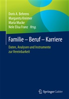 Doris A. Behrens, Nele Elisa Franz, Margaret Kreimer, Margareta Kreimer, Maria Mucke, Maria Mucke u a - Familie - Beruf - Karriere
