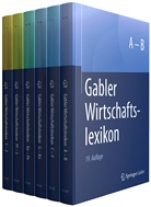 Springer Fachmedien Wiesbaden, Springe Fachmedien Wiesbaden, Springer Fachmedien Wiesbaden, Springer Fachmedien Wiesbaden - Gabler Wirtschaftslexikon, 6 Bde.