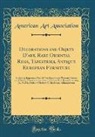 American Art Association - Decorations and Objets D'art, Rare Oriental Rugs, Tapestries, Antique European Furniture