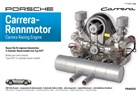 PORSCHE, PORSCHE - FRANZIS 67550 - Porsche Carrera-Rennmotor. 300-Teile-Bausatz, transparentes Funktionsmodell, Original Motorsound, reich bebildertes Handbuch.