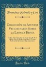 Francisco Salvadó y Cos - Colección de Apuntes Preliminares Sobre la Lengua Benga