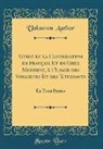 Unknown Author - Guide de la Conversation en Français Et en Grec Moderne, à l'Usage des Voyageurs Et des 'Etudiants