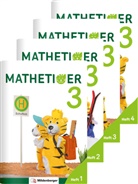 Matthia Heidenreich, Matthias Heidenreich, Thoma Laubis, Thomas Laubis, Ev Schnitzer, Eva Schnitzer... - Mathetiger, Neubearbeitung 2016 - 3: Mathetiger 3 - Heftausgabe
