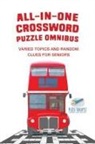 Puzzle Therapist - All-in-One Crossword Puzzle Omnibus | Varied Topics and Random Clues for Seniors