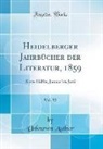 Unknown Author - Heidelberger Jahrbücher der Literatur, 1859, Vol. 52