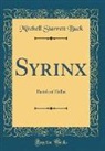 Mitchell Starrett Buck - Syrinx