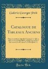 Galerie Georges Petit - Catalogue de Tableaux Anciens