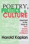 Kaplan, Harold Kaplan, Kaplan Harold - Poetry, Politics, and Culture