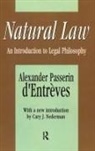 D ENTREVES, Alexander Passerin d'Entreves, Alexander Passerin D''entreves, Alexander Passerin d'Entrèves, Cary J. Nederman - Natural Law