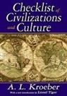 Kroeber, A. Kroeber, A. L. Kroeber, Lionel Tiger - Checklist of Civilizations and Culture