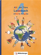 Stefani Drecktrah, Stefanie Drecktrah, Bettin Erdmann, Bettina Erdmann, Klaus Kuhn, Klau Kuhn... - ABC der Tiere, Neubearbeitung 2016: ABC der Tiere 4 - Lesebuch, silbierte Ausgabe