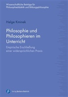 Helge Kminek - Philosophie und Philosophieren im Unterricht