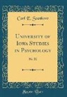 Carl E. Seashore - University of Iowa Studies in Psychology