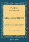 M. Brann - Monatsschrift