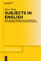Peter Uhrig - Subjects in English