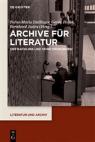 Petra-Maria Dallinger, Geor Hofer, Georg Hofer, Bernhard Judex - Archive für Literatur
