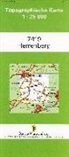 Topographische Karte Baden-Württemberg Herrenberg