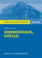 Judith Hermann - Judith Hermann: Sommerhaus, später