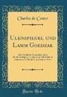 Charles de Coster - Ulenspiegel und Lamm Goedzak
