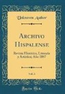 Unknown Author - Archivo Hispalense, Vol. 3