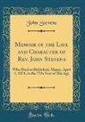 John Stevens - Memoir of the Life and Character of Rev. John Stevens