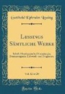 Gotthold Ephraim Lessing - Lessings Sämtliche Werke, Vol. 12 of 20